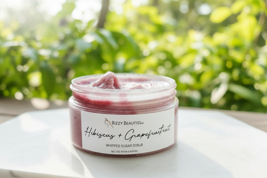 Hibiscus + Grapefruit Whipped Sugar Scrub
