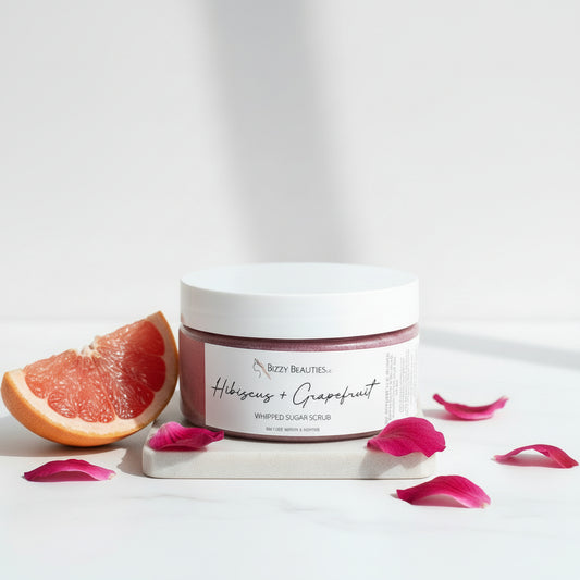 Hibiscus + Grapefruit Whipped Sugar Scrub