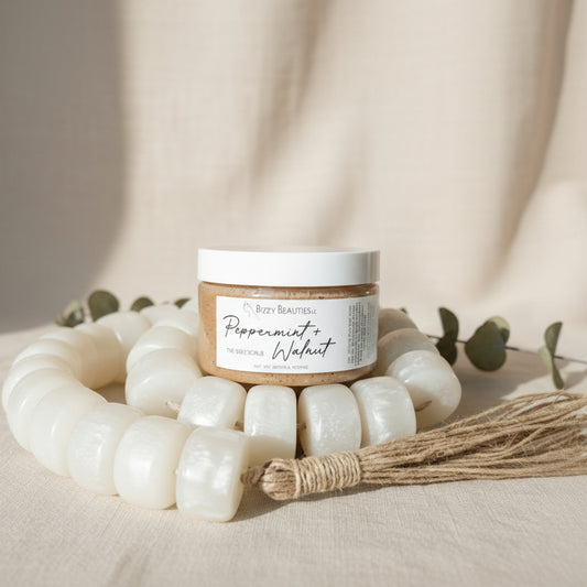 Peppermint + Walnut Sole Scrub