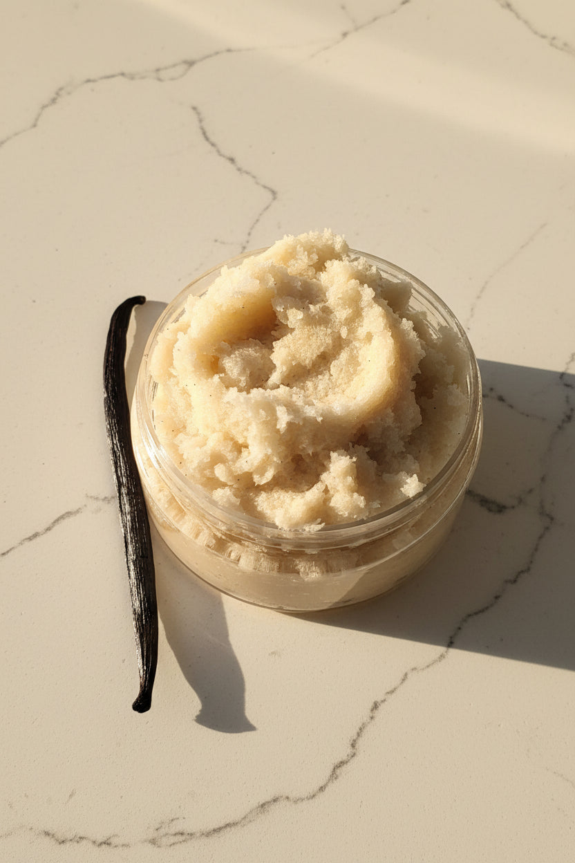Whipped Vanilla Bean Sugar Scrub