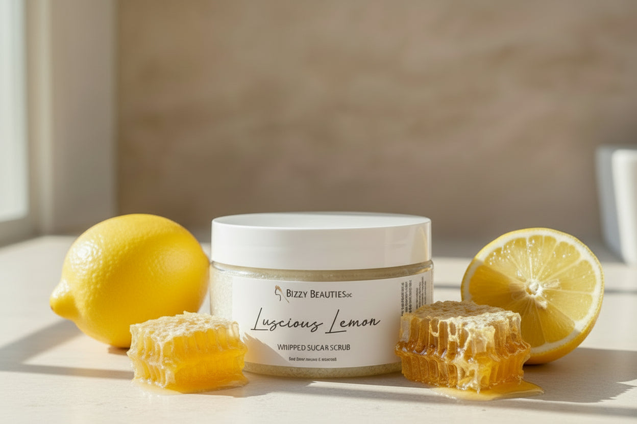 Luscious Lemon Whipped Sugar Scrub