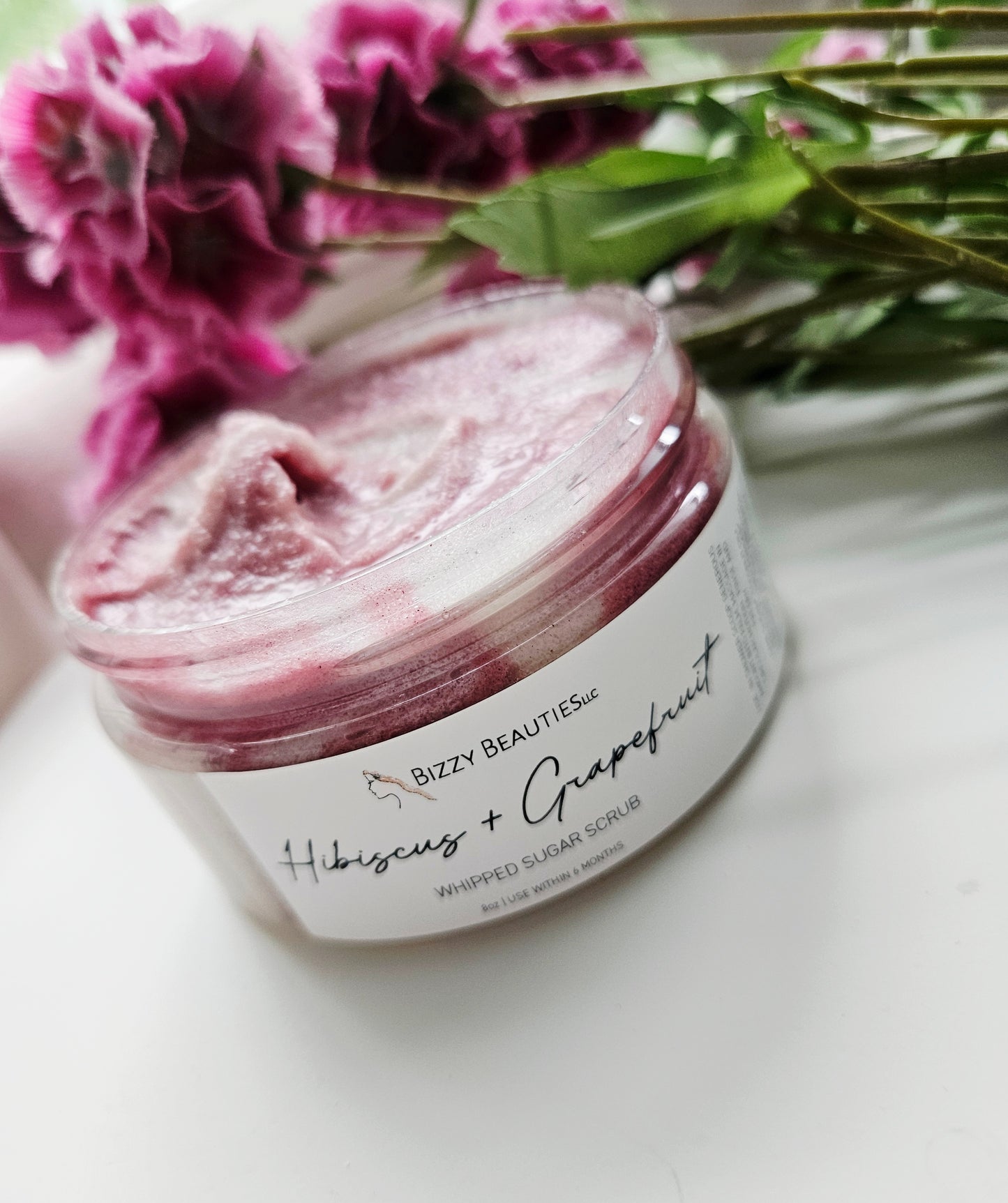 Hibiscus + Grapefruit Whipped Sugar Scrub
